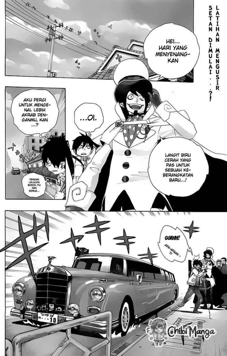 Ao no Exorcist Chapter 2 Gambar 3