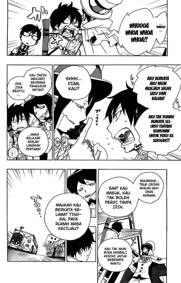 Ao no Exorcist Chapter 2 Gambar 5