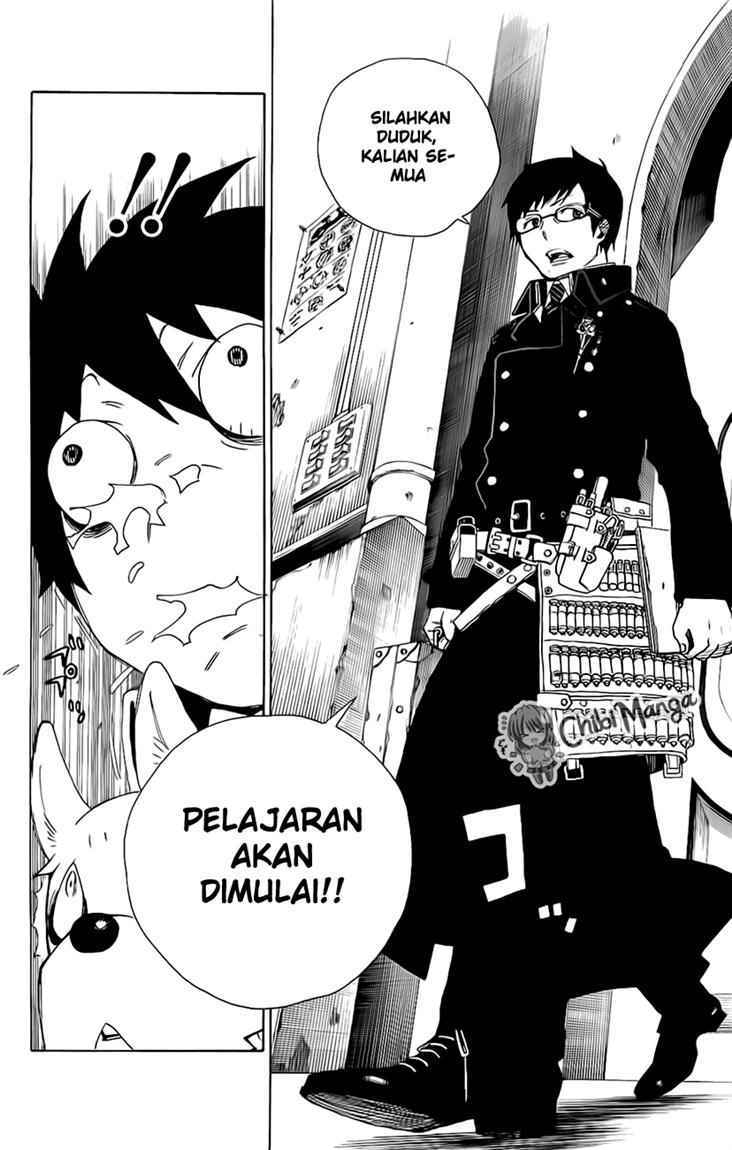 Ao no Exorcist Chapter 2 Gambar 20