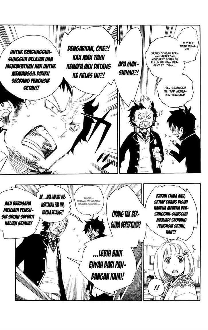 Ao no Exorcist Chapter 4 Gambar 8
