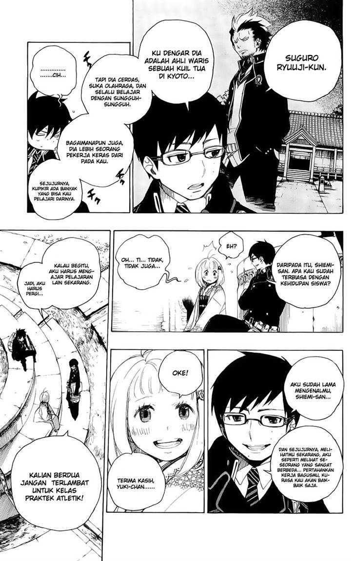 Ao no Exorcist Chapter 4 Gambar 10