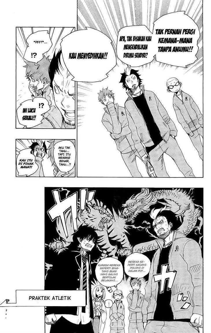 Ao no Exorcist Chapter 4 Gambar 14