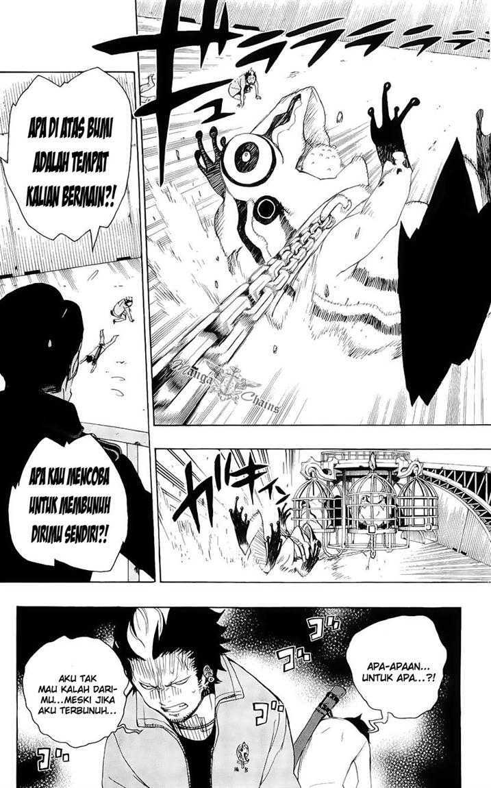 Ao no Exorcist Chapter 4 Gambar 17