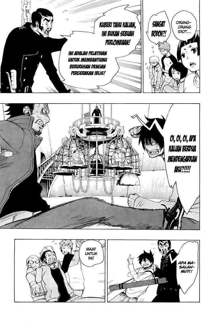 Ao no Exorcist Chapter 4 Gambar 18