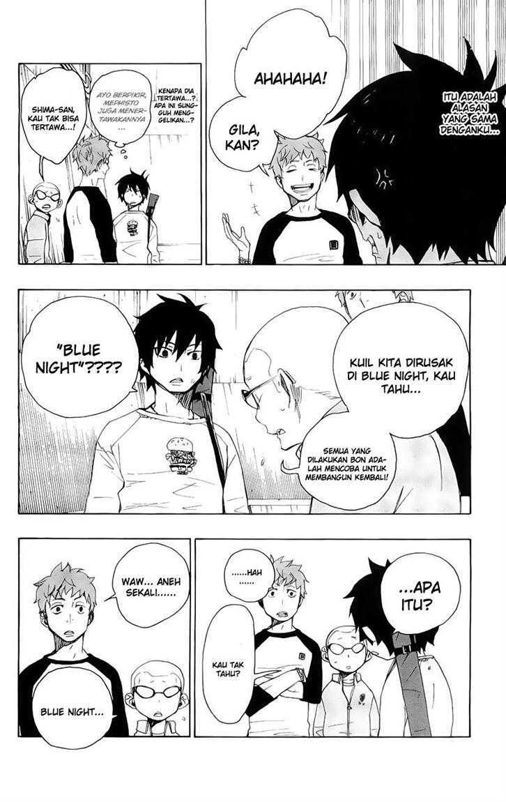 Ao no Exorcist Chapter 4 Gambar 21