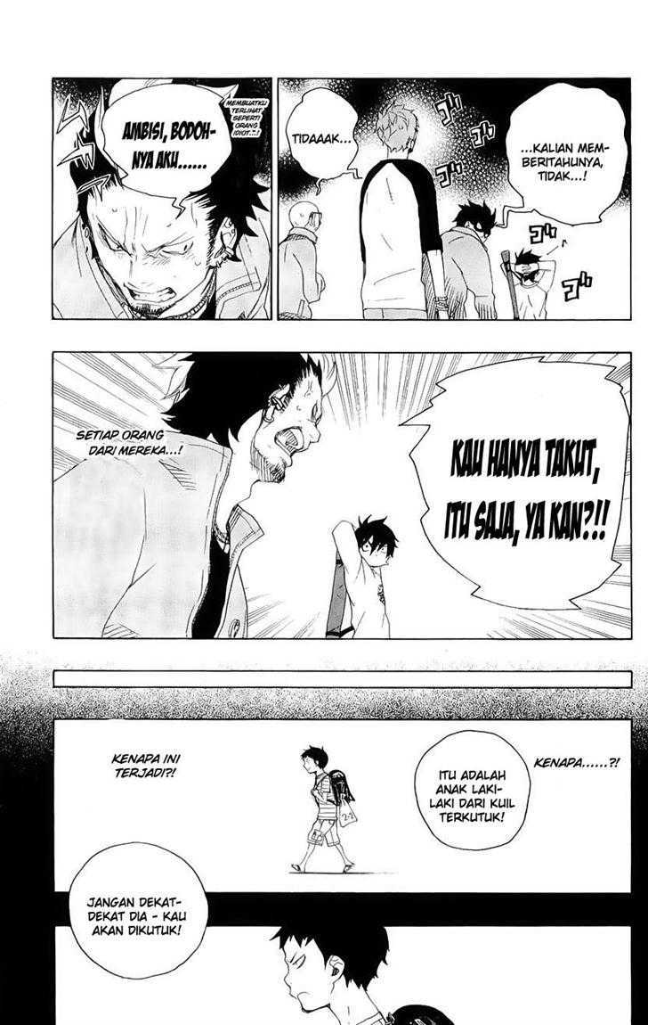Ao no Exorcist Chapter 4 Gambar 30
