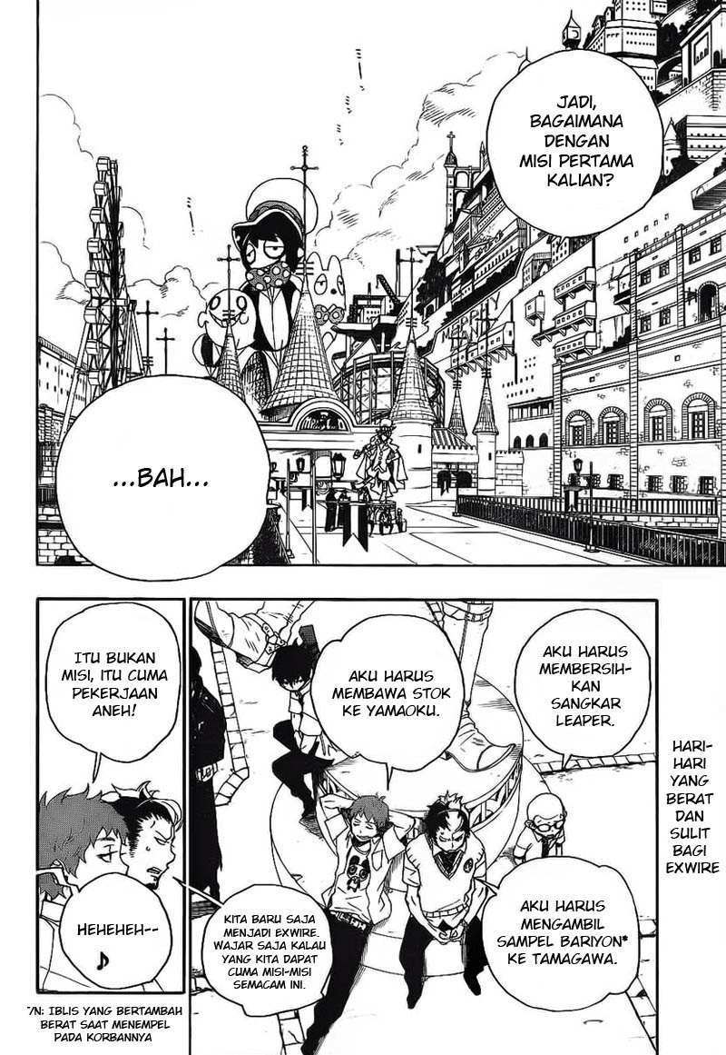 Ao no Exorcist Chapter 9 Gambar 2