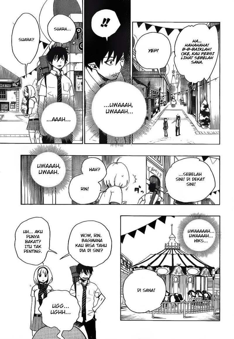 Ao no Exorcist Chapter 9 Gambar 11