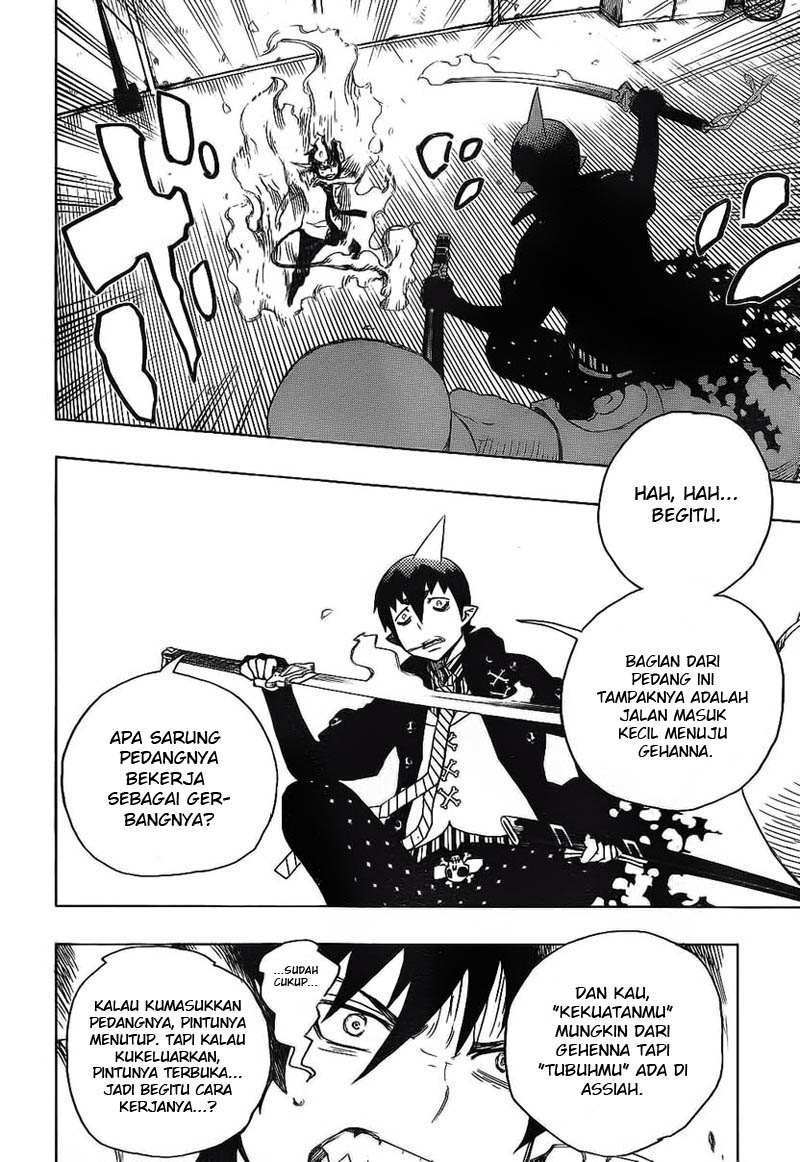 Ao no Exorcist Chapter 9 Gambar 18