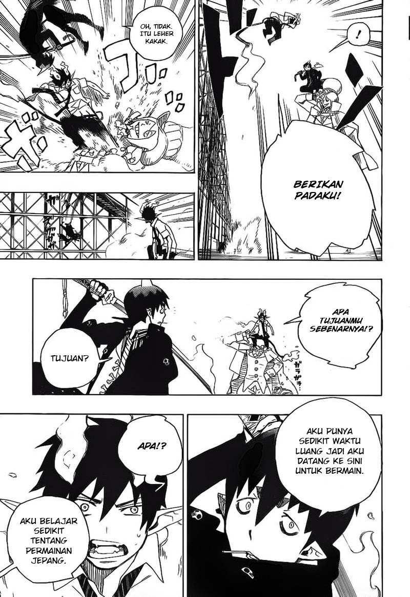 Ao no Exorcist Chapter 9 Gambar 19