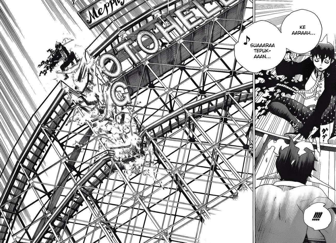 Ao no Exorcist Chapter 9 Gambar 22