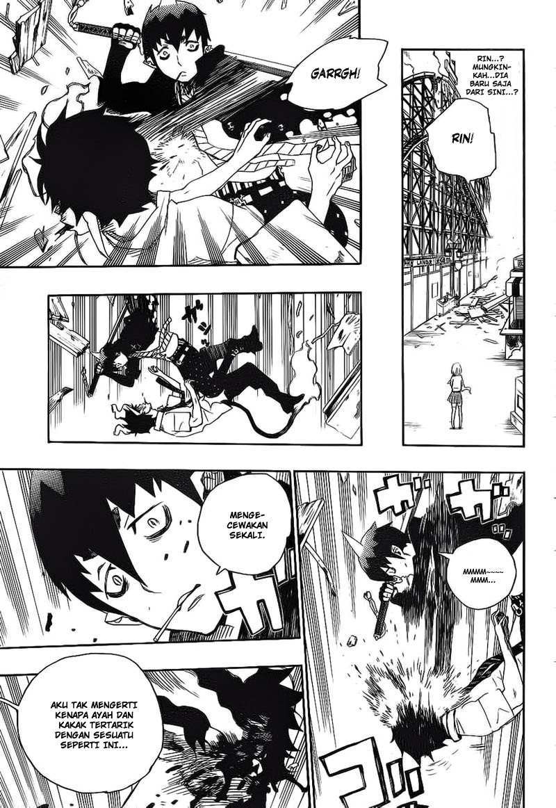 Ao no Exorcist Chapter 9 Gambar 24