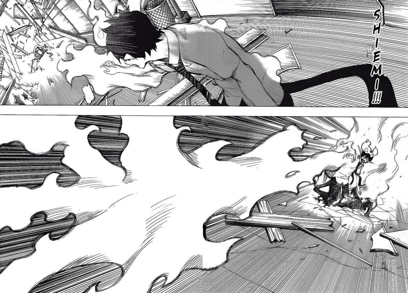 Ao no Exorcist Chapter 9 Gambar 31