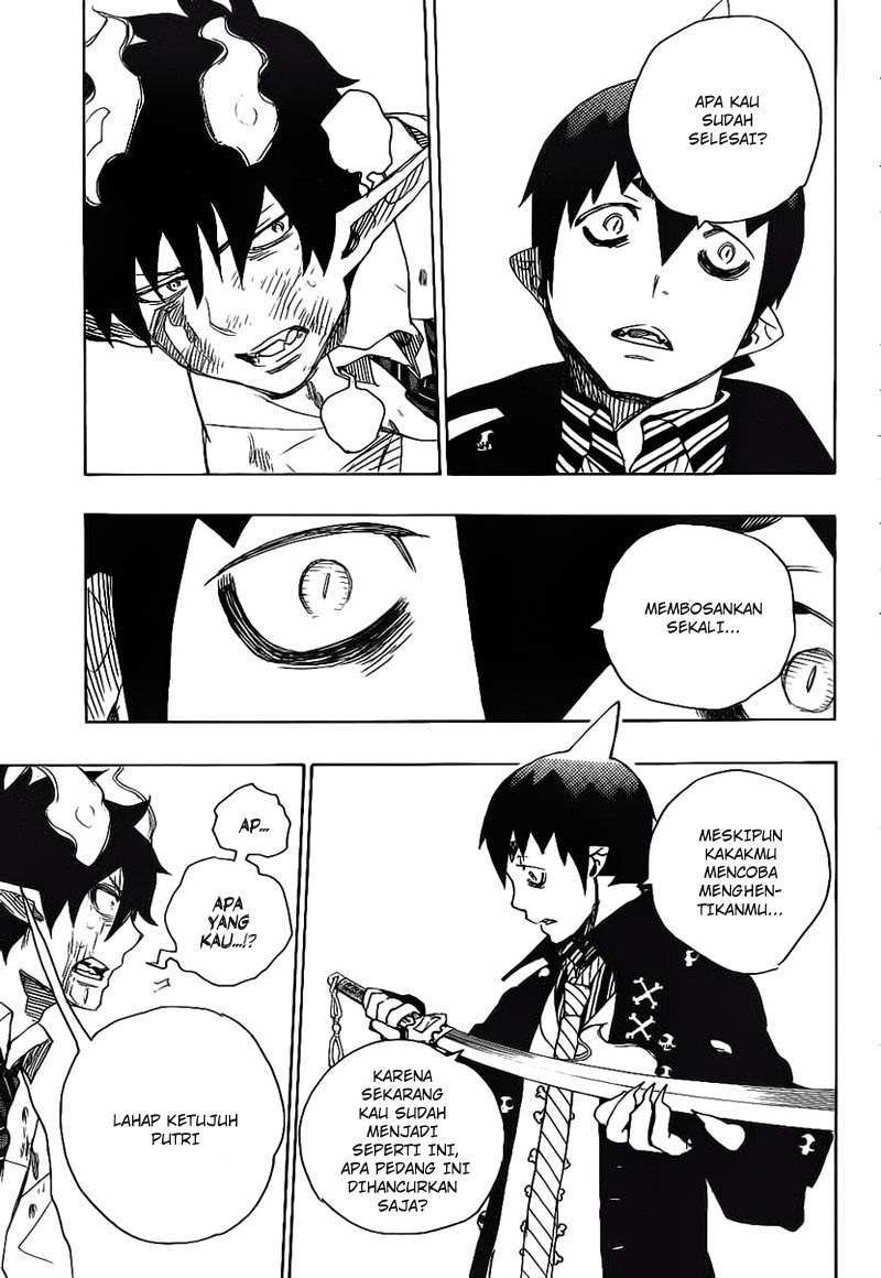 Ao no Exorcist Chapter 9 Gambar 35