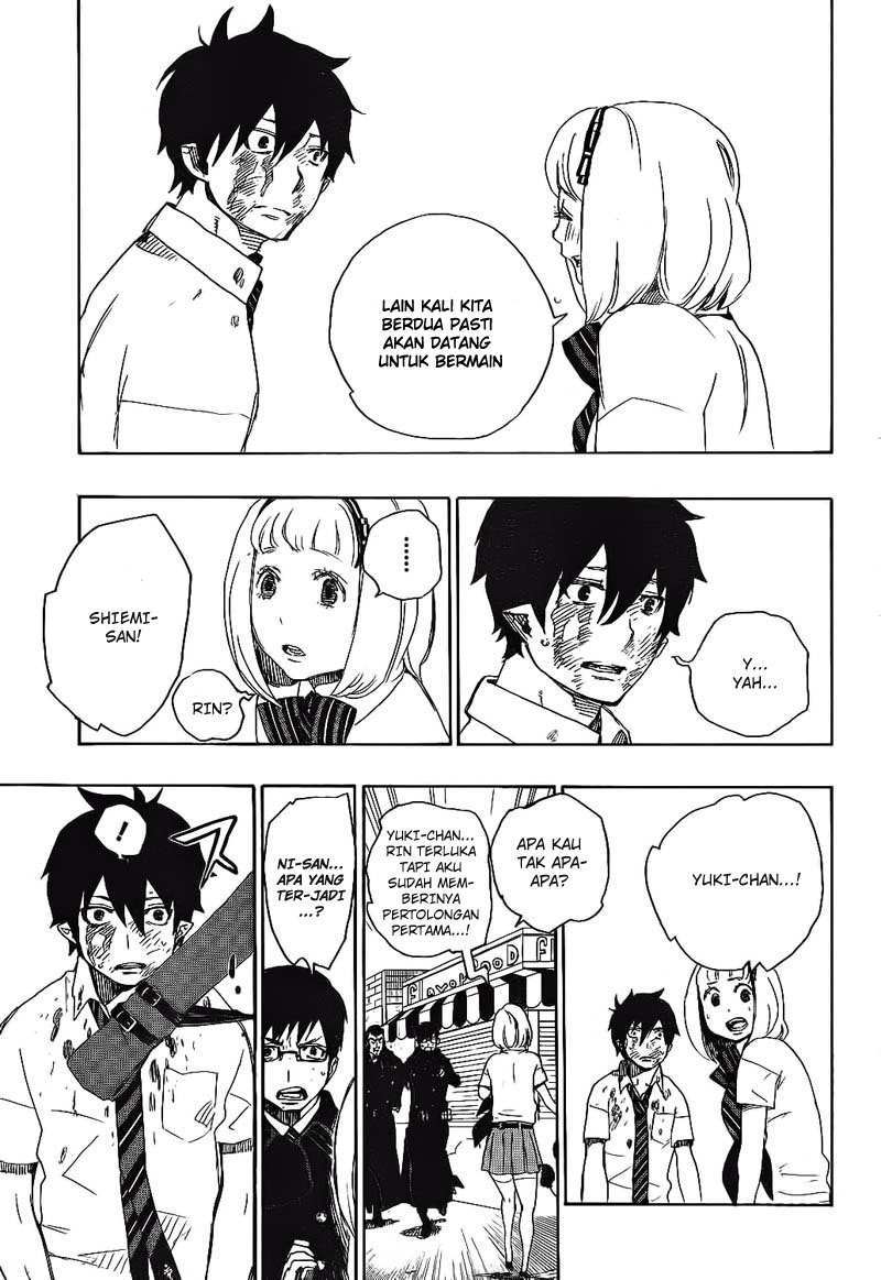 Ao no Exorcist Chapter 9 Gambar 41