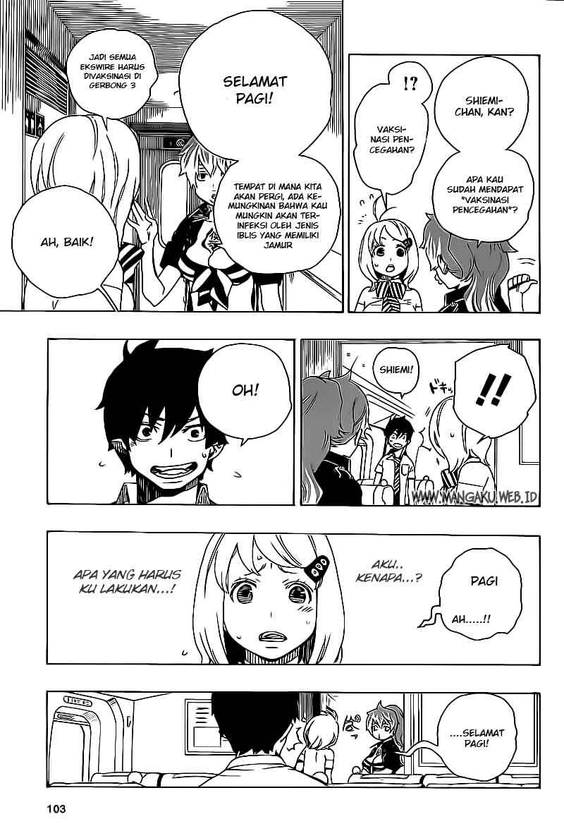 Ao no Exorcist Chapter 17 Gambar 10