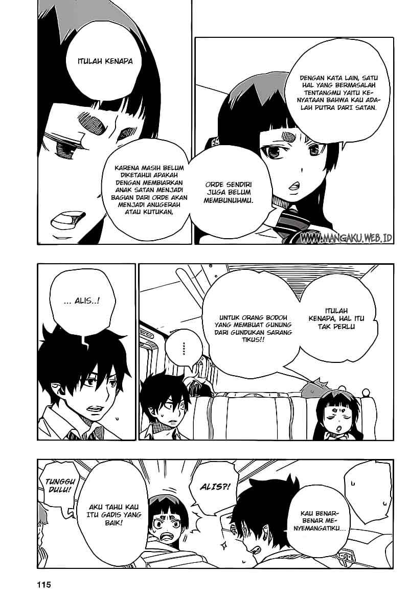 Ao no Exorcist Chapter 17 Gambar 22