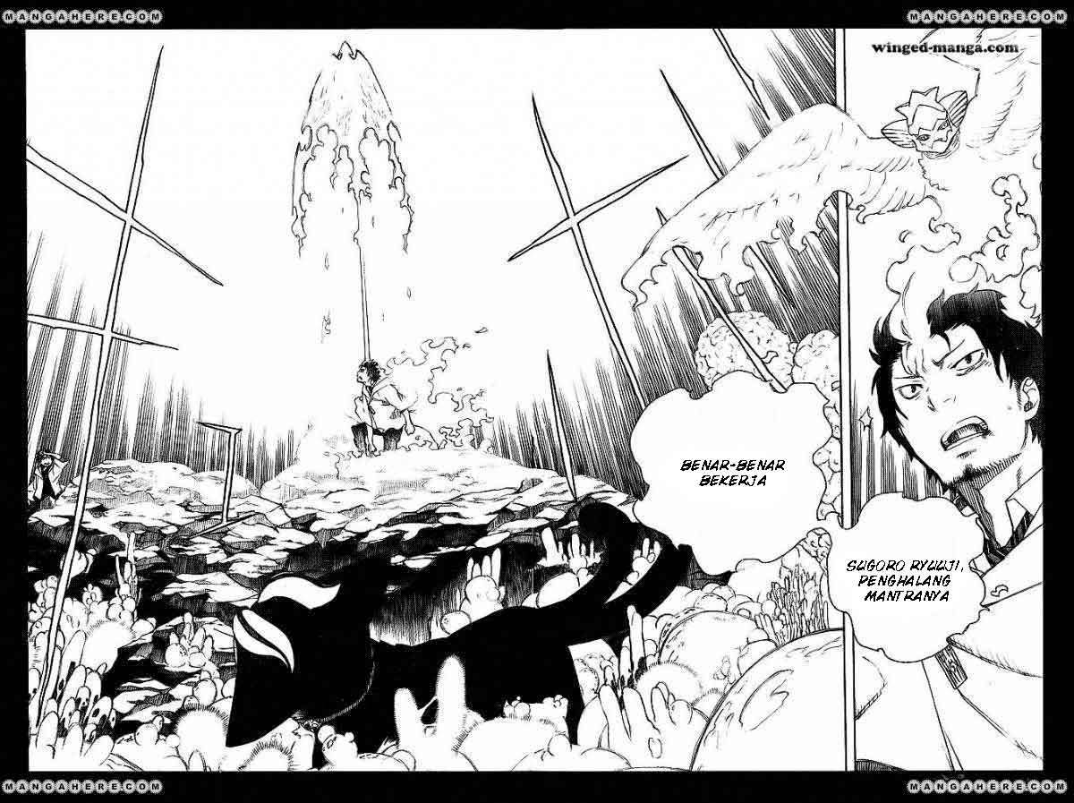 Ao no Exorcist Chapter 29 Gambar 17