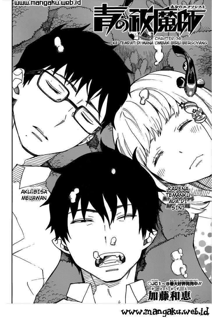 Ao no Exorcist Chapter 36 Gambar 5