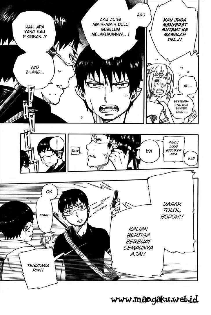 Ao no Exorcist Chapter 36 Gambar 8