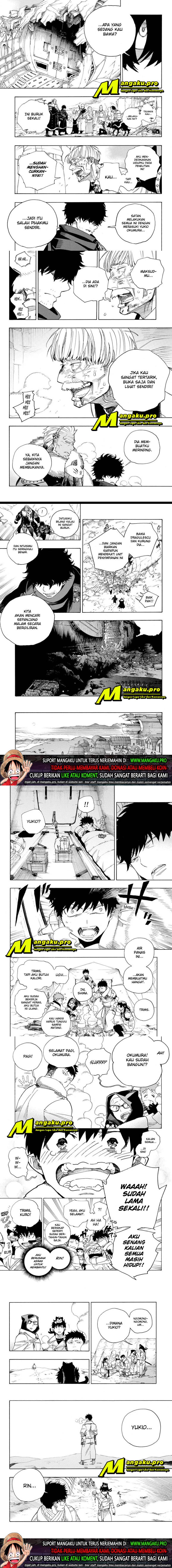 Ao no Exorcist Chapter 128.1 Gambar 3