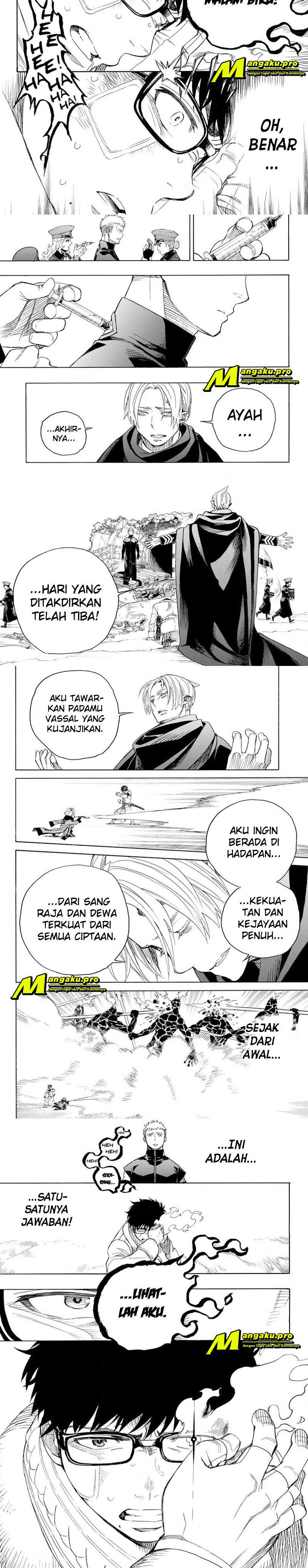 Ao no Exorcist Chapter 129.2 Gambar 3