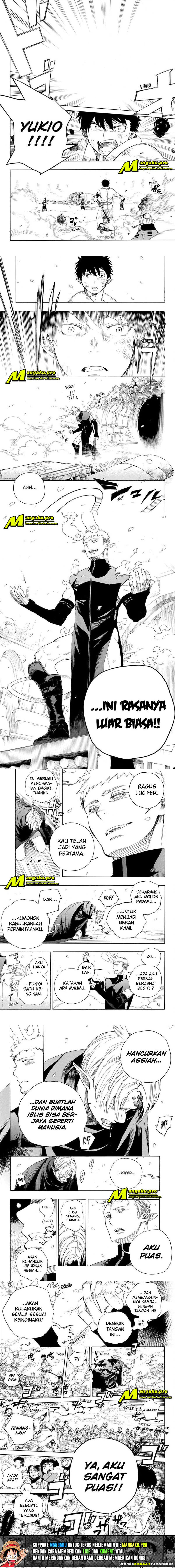 Ao no Exorcist Chapter 129.2 Gambar 5