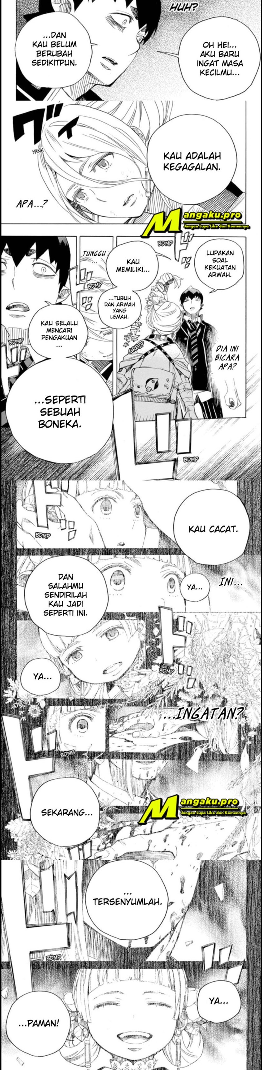 Ao no Exorcist Chapter 131.1 Gambar 4