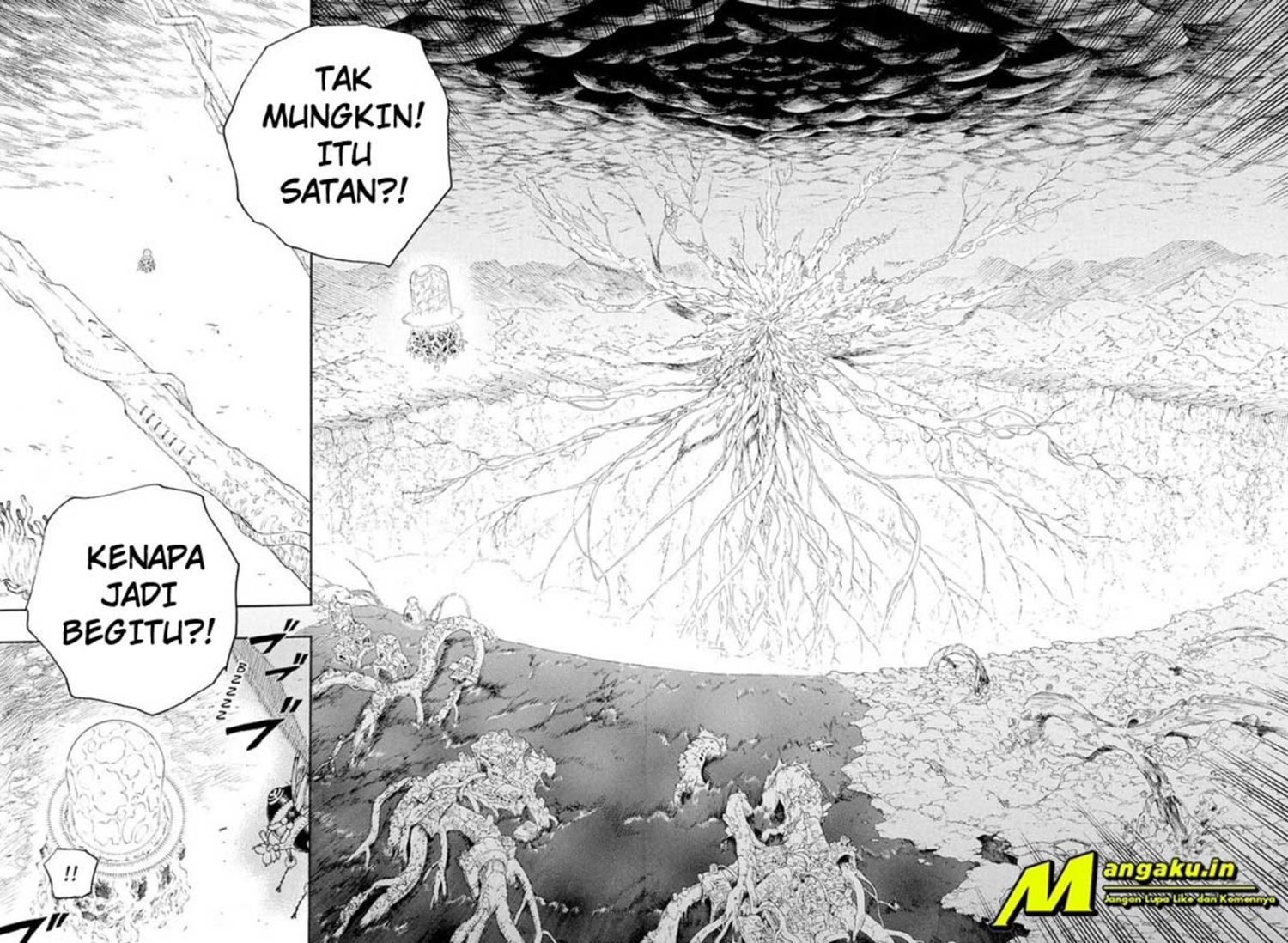 Ao no Exorcist Chapter 138.2 Gambar 5