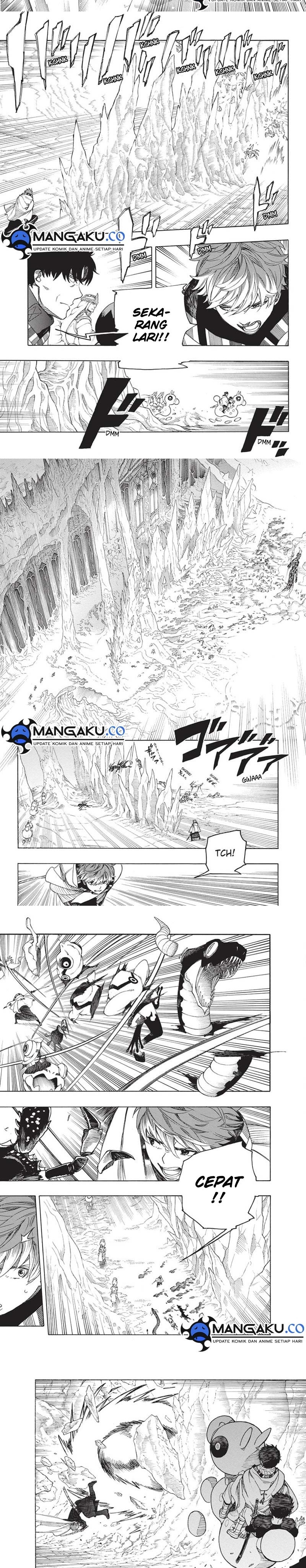 Ao no Exorcist Chapter 146.2 Gambar 4