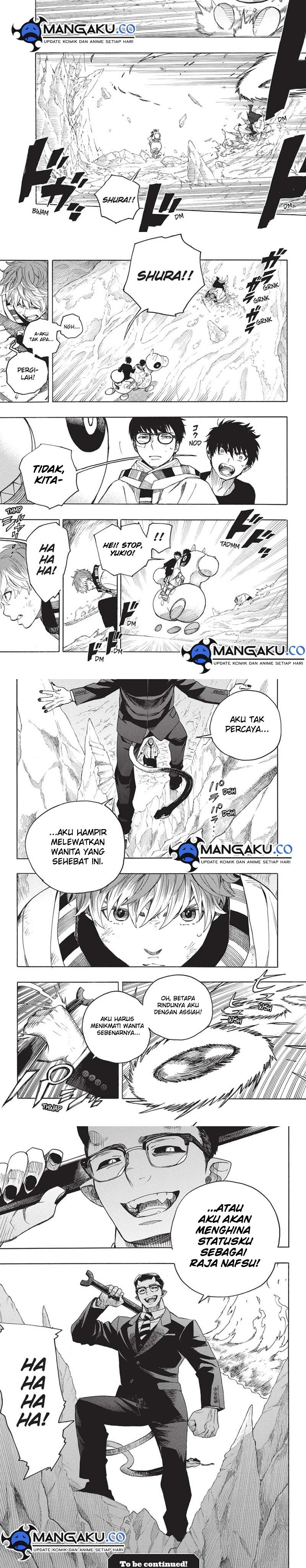 Ao no Exorcist Chapter 146.2 Gambar 5