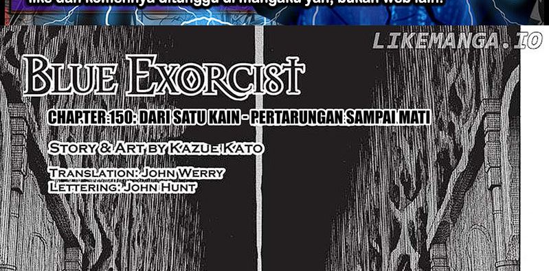 Ao no Exorcist Chapter 150 Gambar 2