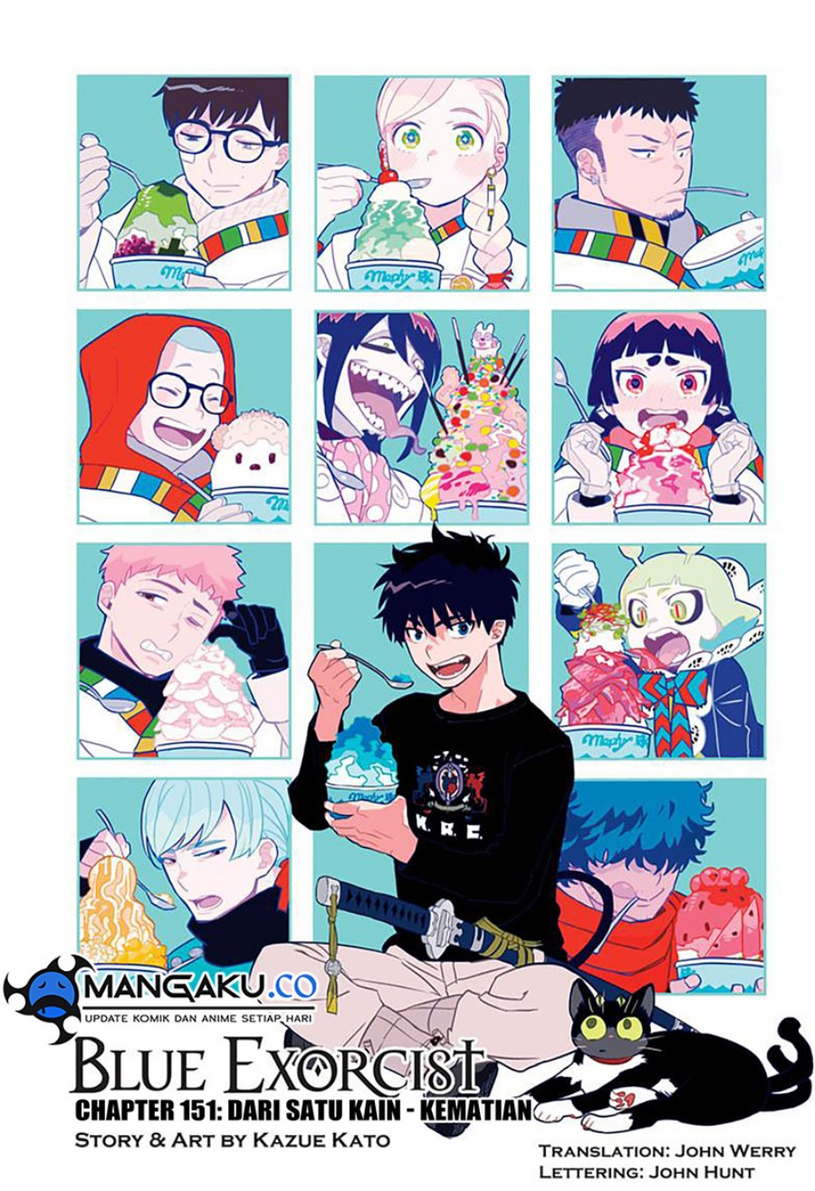 Ao no Exorcist Chapter 151 Gambar 2
