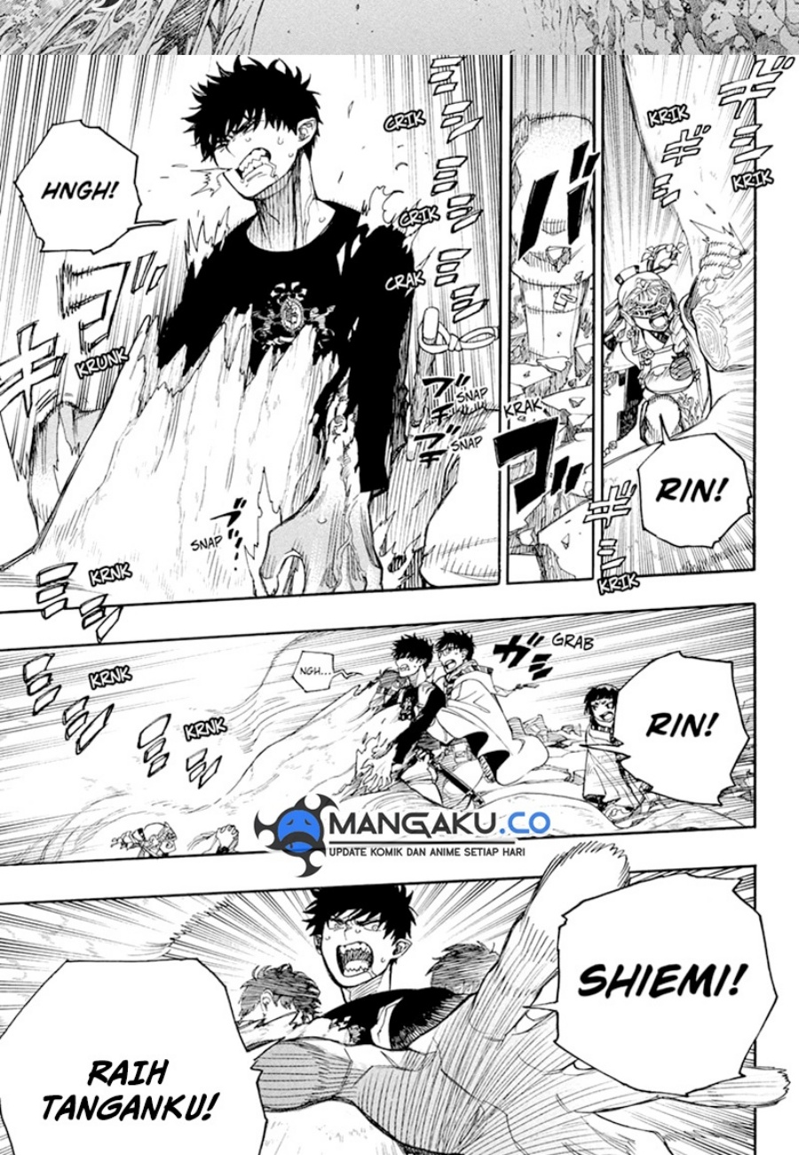 Ao no Exorcist Chapter 156.2 Gambar 15