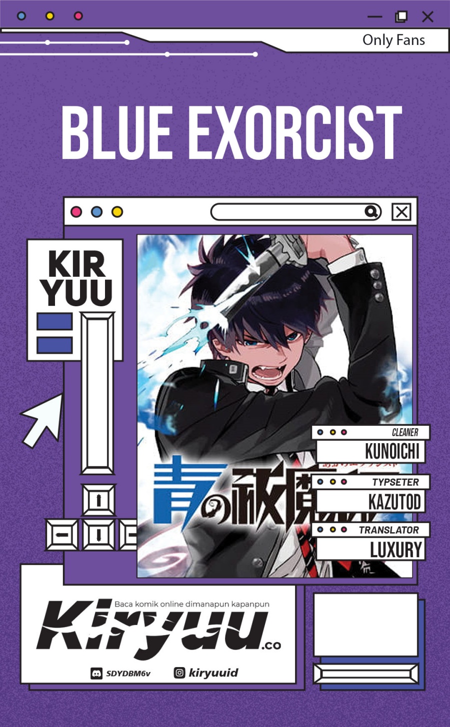 Ao no Exorcist Chapter 158 Gambar 1