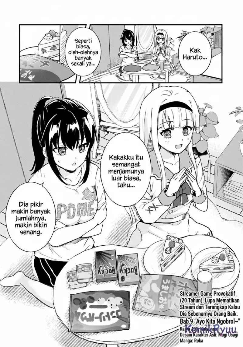 Aorikei Game Haishinsha (20-sai), Haishin no Kiri Wasure ni Yori Ii Hito Bare Suru. Chapter 09 Gambar 2