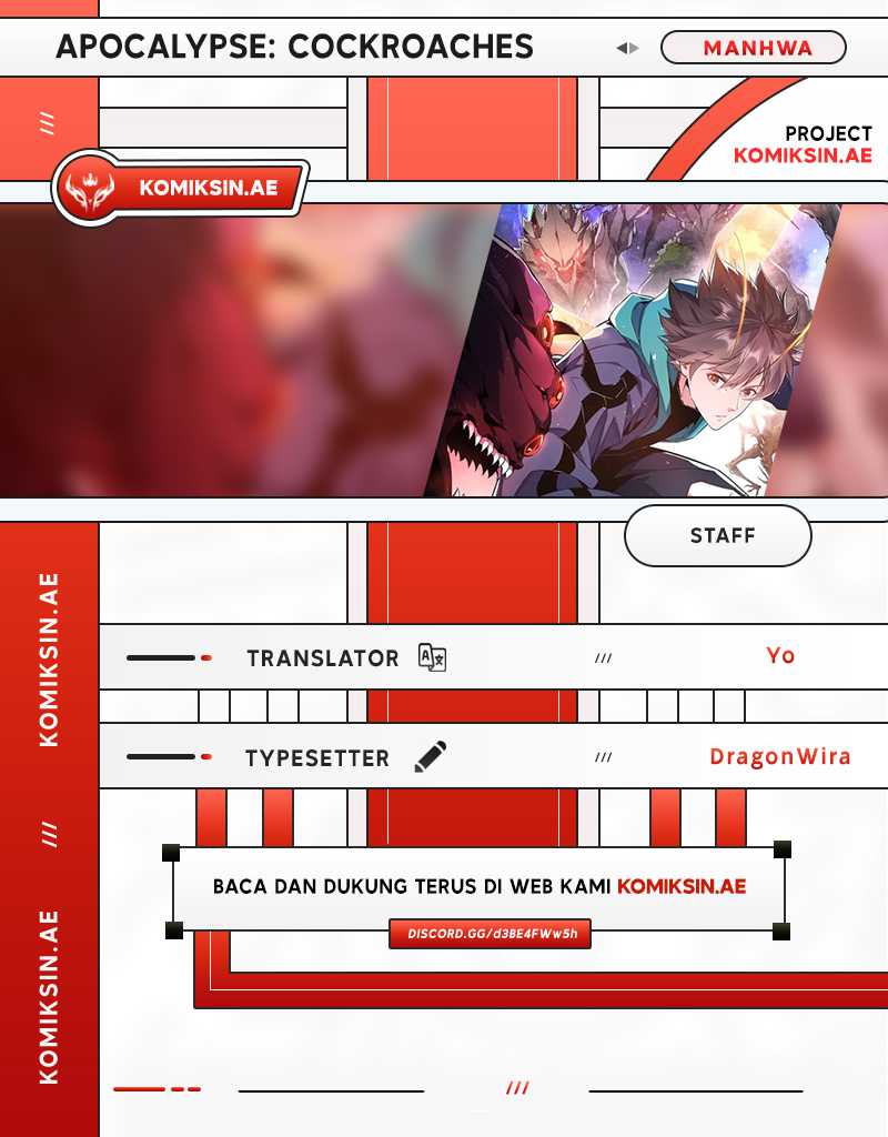 Apocalypse: Cockroaches Gives Me Buff Chapter 02 Gambar 1