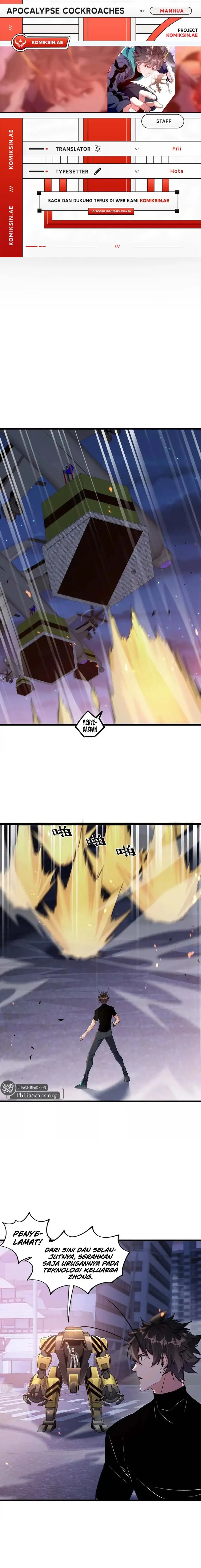 Apocalypse: Cockroaches Gives Me Buff Chapter 44 Gambar 1