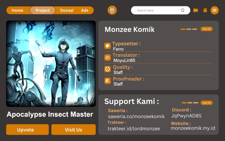 Apocalypse Insect Master Chapter 03 Gambar 1