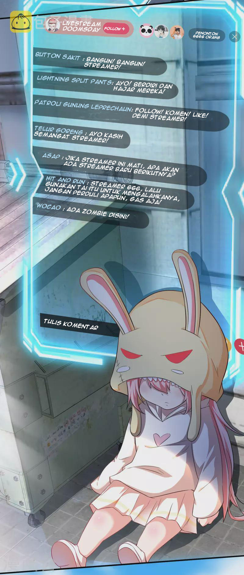 Apocalypse Livestream – Start With Alpaca! Chapter 05 Gambar 30