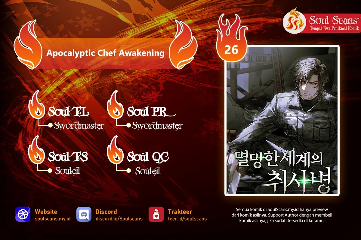Apocalyptic Chef Awakening Chapter 29 Gambar 1