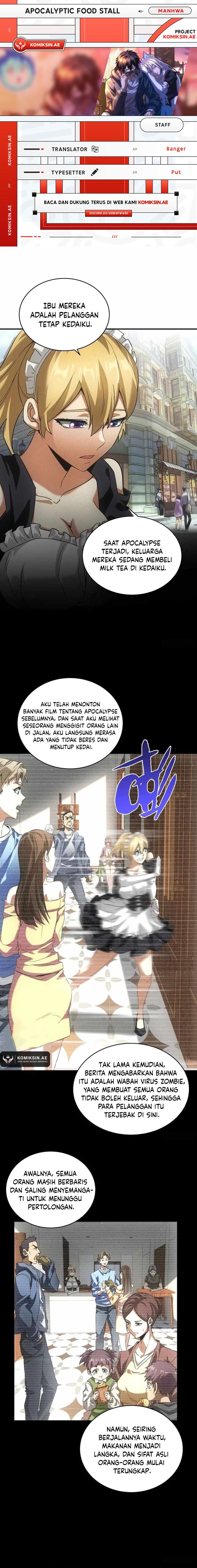 Apocalyptic Food stall Chapter 08 Gambar 1
