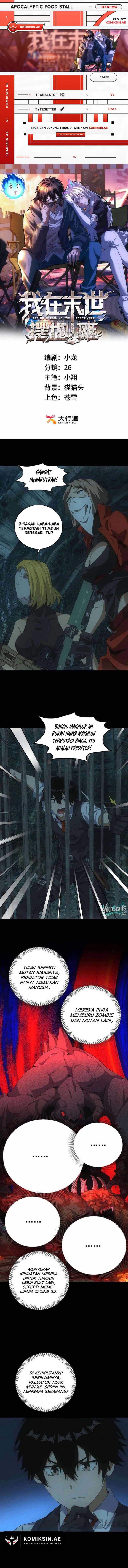 Apocalyptic Food stall Chapter 48 Gambar 1
