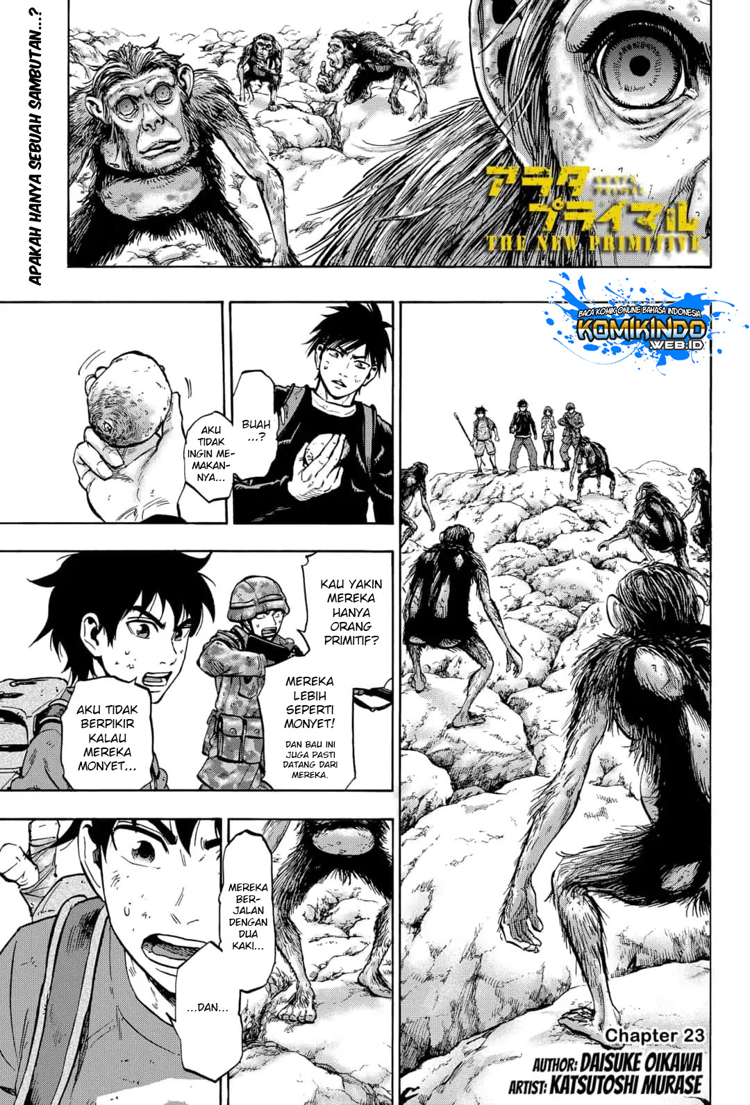 Arata Primal: The New Primitive Chapter 23 Gambar 2