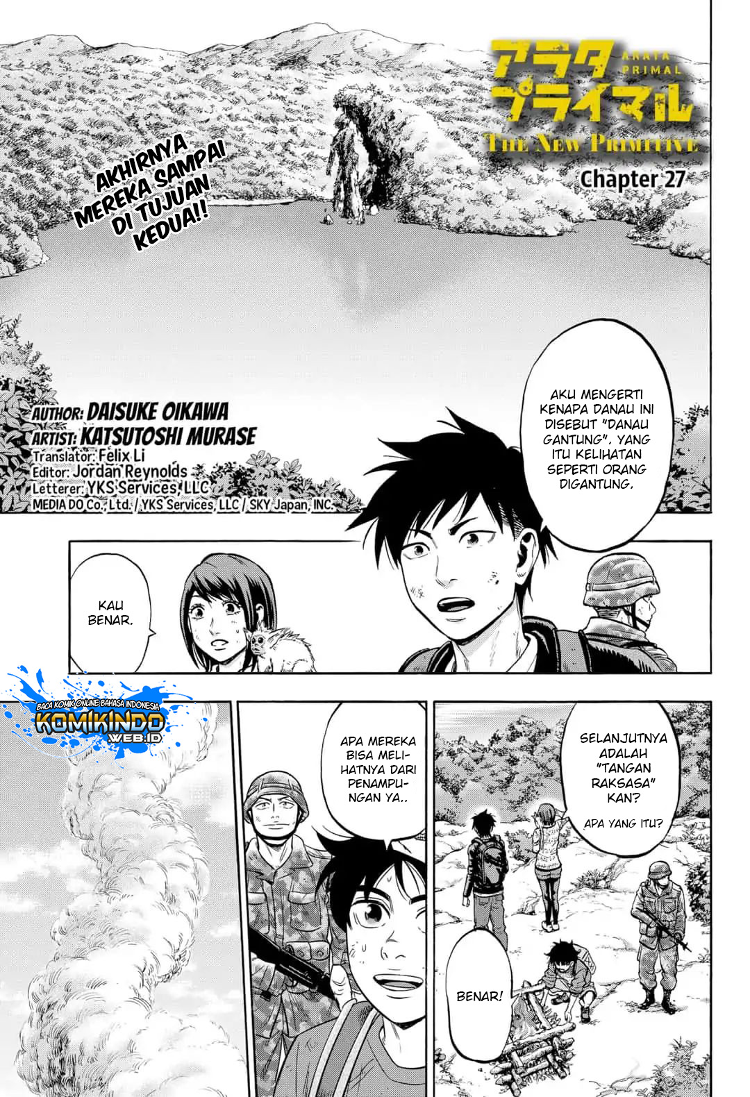Arata Primal: The New Primitive Chapter 27 Gambar 2
