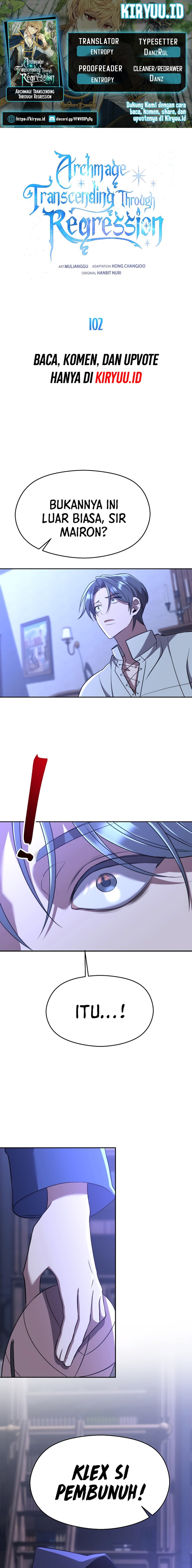 Archmage Transcending Through Regression Chapter 102 Gambar 1