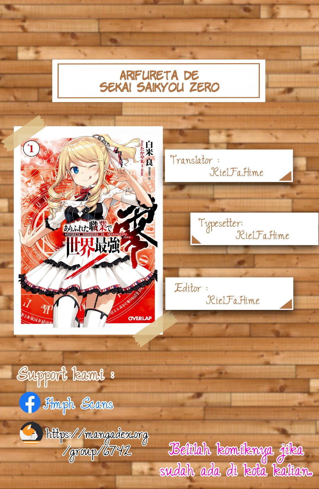 Arifureta Shokugyou de Sekai Saikyou Zero Chapter 02 Gambar 1