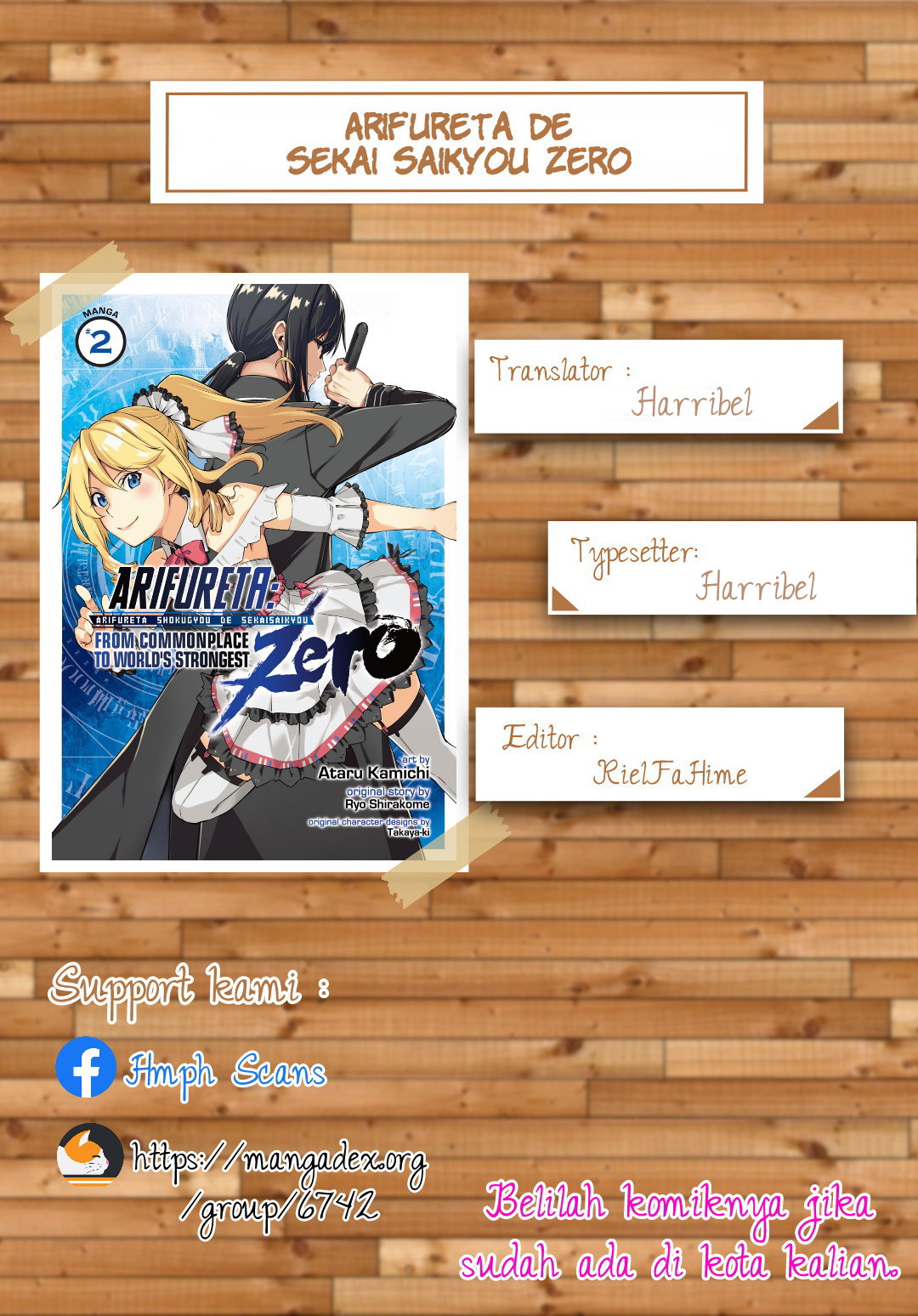 Arifureta Shokugyou de Sekai Saikyou Zero Chapter 11 Gambar 1