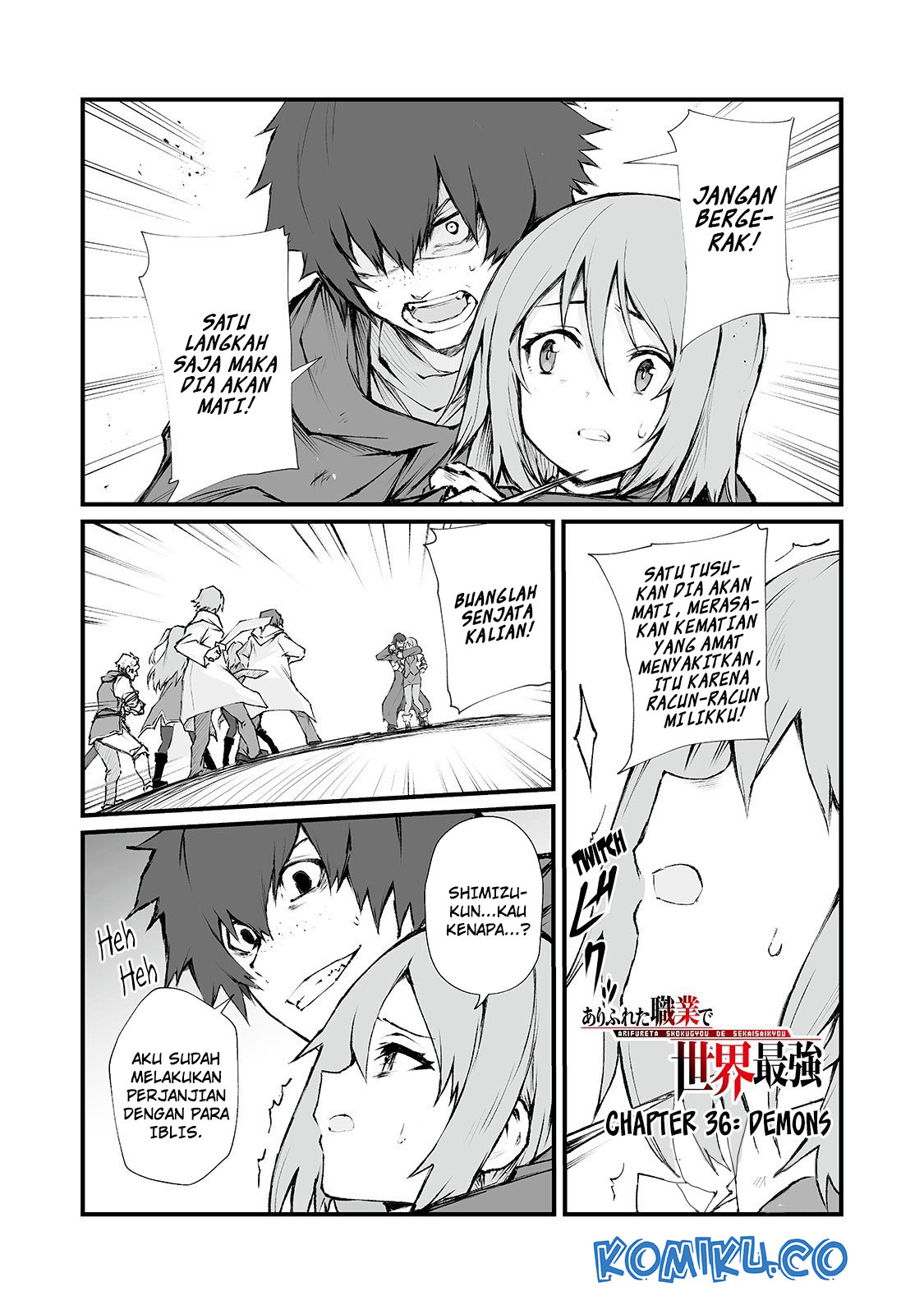 Arifureta Shokugyou de Sekai Saikyou Chapter 36 Gambar 2