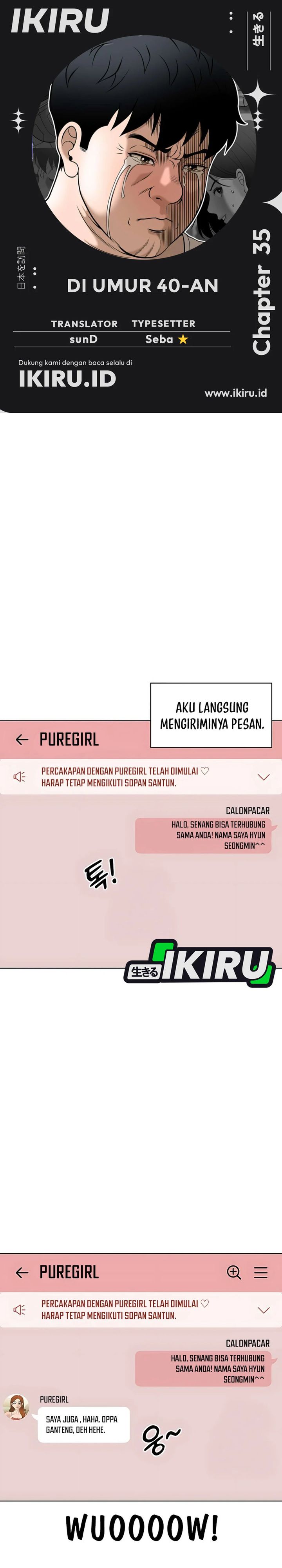 Around Forty Chapter 35 Gambar 1